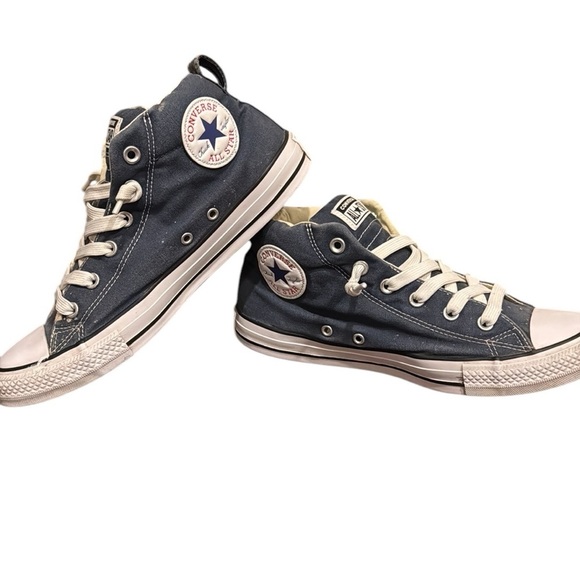 Converse Chucks Chuck Taylor Blue High Top Sneakers 149547F Men 8.5 Women’s 10.5 - Picture 1 of 14